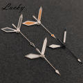 High Quality C3 Hands NH35 Green Luminous Watch Retro Silver Black Watches Pointers Parts Fit NH35/NH36/4R/7S Movement. 