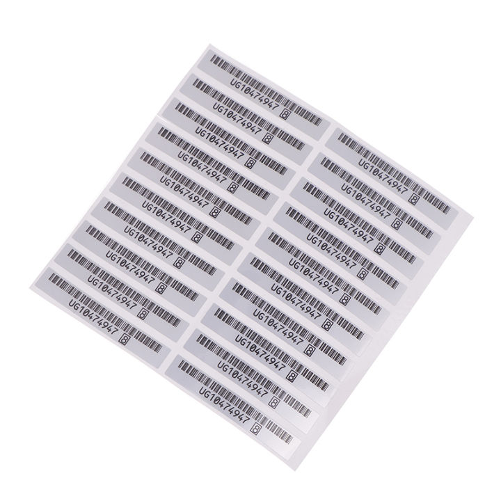 4PCS For NDSL Barcode Serial Number Back Patch Barcode Label For 3DS ...