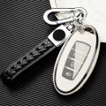 Honda Premium Leather Keychain (Honda Civic / Vezel / City / Brv) Metal Keychain Motorcycle - Car -. 
