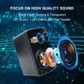 Herdio 3.5‘’ Outdoor Speakers Passive Wired Waterproof 200W 3 Way Premium Mountable Wall Mount Speakers With Superior Sound 2PCS. 