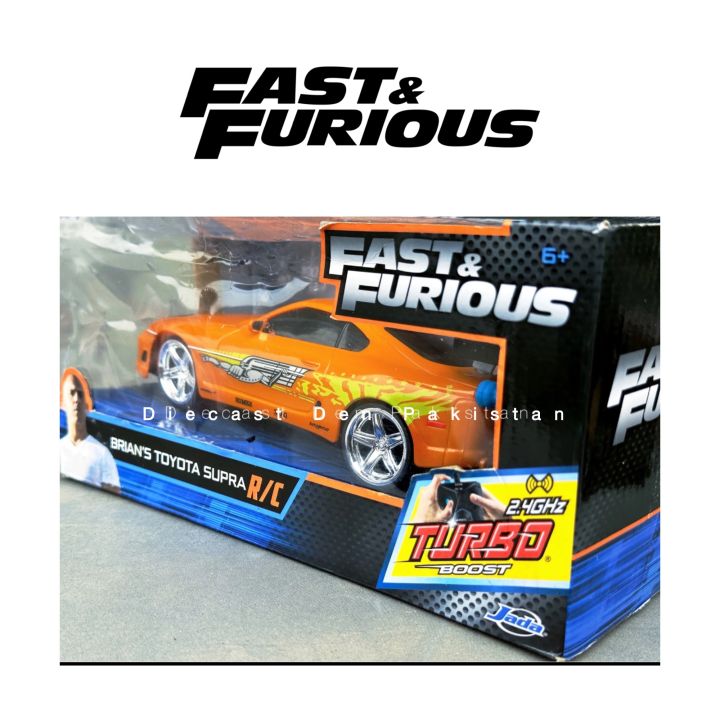 Toyota%20Supra%20MK4%20Orange%20Fast%20&%20Furious%201/24%20Scale%20RC%20Car%20(Plastic%20Body)%20-%20Image%203