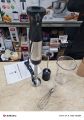Hand Blender,  4-in-1 Immersion Blender, Stick Blender, 6 Speed Control, Hand Mixer Sets Includes Food Chopper, Egg Whisk, and BPA-Free Beaker (600ml), 400W, Black. 