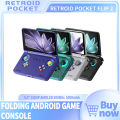 Retroid Pocket Flip2 SD865 1080p Folding Game Console AMOLED 500Nits 5.5" Screen 5000mAh Handheld Game Machine Customer . 