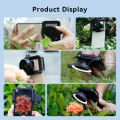 APEXEL 10-20X Zoom Macro Lens HD Micro Phone Camera Lenses with LED Fill Light for iPhone All Smartphones Eyelash Macro.