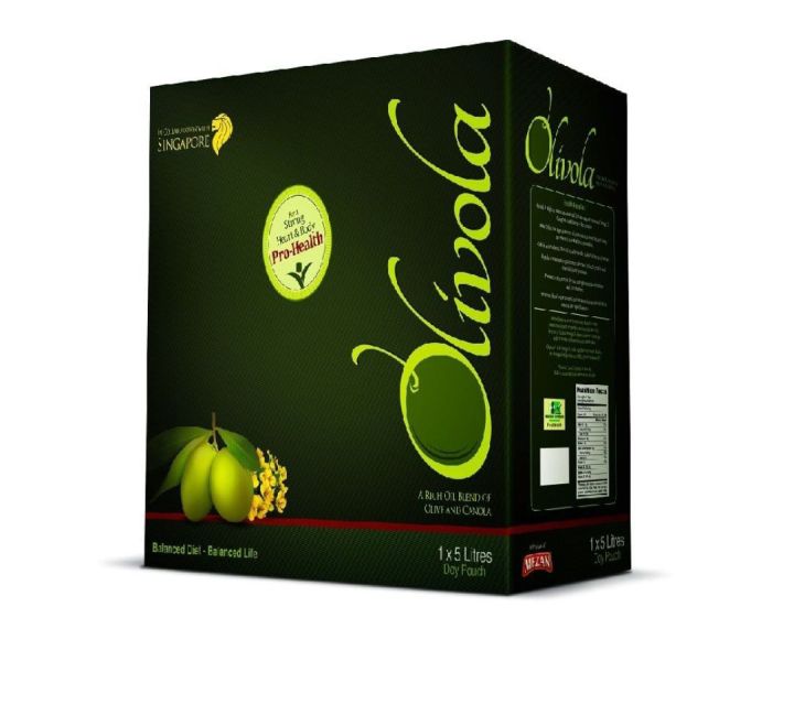 Olivola Cooking Oil ( Olive+ Canola 01 KG x 05 Pouches)