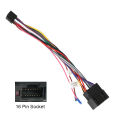 For ALPINE Wire Harness Adaptor 16 Pin Plug Cable Car Stereo Radio Car Wire Cable Adapter ISO Standard Connector Adapter. 