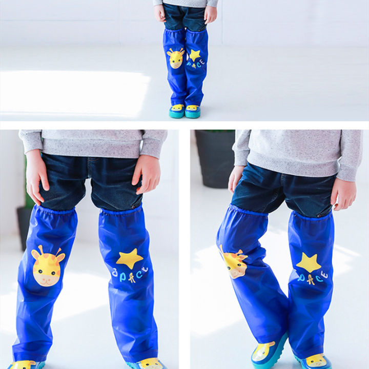3-10 Years Children Calf Rain Pants Waterproof Skiing Leg Gaiters Outdoor Walking,Climbing,Bicycling,Trekking Gaiters