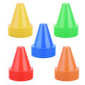 10Pcs Soccer Training Cone Football Barriers Plastic Marker Holder Accessory.