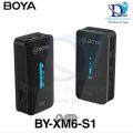Boya BY-XM6-S1 2.4GHz Ultra-compact Wireless Microphone System. 