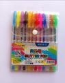 12 colors glitter pen, high quality glitter pens for arts and designing. 