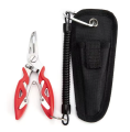 Outdoor fishing pliers, line cutters, multifunctional aluminum alloy scissors hooks, remove 150g 20cm fishing equipment. 
