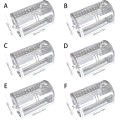 Stainless Steel Grill Rotisserie Oven For Kitchen Fry Basket Coffee Bean Grilled Cage Drum Rack Air Fryer Accessories. 