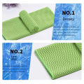 Circular Silicone Wrapped Cold Towel Cooling Towel Quick Drying Microfiber Towels Beach Accessories Towel Sport Fitness 2026. 