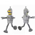 Classic Cartoon Movie MOC Core Character Robots Bendered Model Action Figure Building Blocks Kits Creative Ornaments Toys . 