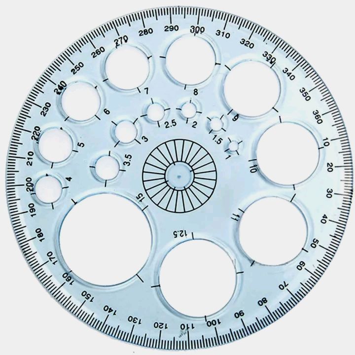 Multifunctional Geometric Ruler, Multifunctional Drawing Universal