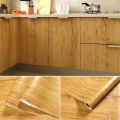 1 Roll 40X300CM Wide Vinyl Flooring Roll Self-Adhesive, Wood Grain Floor sticker Peel and Stick Floor Stickers Durable. 