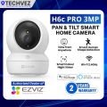 EZVIZ - H6C Pro 3MP - Wireless Wi-Fi Indoor CCTV Security Camera by Hikvision - 360° Pan-Tilt View - Motion Detection - Auto Tracking - Night Vision - Two-Way Talk. 
