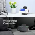 30W Wireless Charger Stand Pad for iPhone 15 14 13 12 11 Pro Samsung Xiaomi Phone Chargers Induction Fast Charging Dock Station. 