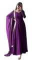 Staylist Women's Geometric Pattern Cotton Rayon Chiffon Dupatta Set with Embroidered Top And Trouser 3 PC Wedding Wear. 