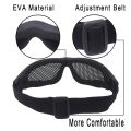Outdoor Eye Protective Comfortable Airsoft Safety Glasses Goggles Anti Fog With Metal Mesh/PC Len For Paintball Hunting.