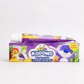 KODOMO KIDS TOOTHPASTE 45G GRAPE FLAVOUR LION JAPAN WITH EXTRA HADIAH ANTI BACTERIAL. 