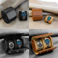 Watch Roll Travel Case - 3 Watch Storage and Organizer-Secure Storage with Innovative Removable Pillows & Solid Watch Organizer. 