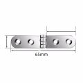 2pcs 180 Degree Foldable Hinge Flap Screw-On Hinges For Sewing Machine Cabinet Door Hinge Furniture Hardware Accessories. 