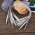 40cm Circular Knitting Needles Width 2-8mm Aluminum Knitting Needles Crochet Needles Knitting Pins For DIY Craft Weaving Tools. 