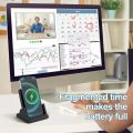Wireless Charger Pad Stand Desktop Ultra-thin Mobile Phone Fast Charging Dock Station For iPhone 16-12 .