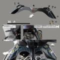 For BMW R1300GS R1300 GS R 1300 GS 2023 2024 2025 Motorcycle Accessories Cockpit Panel Fairing Fork Shield Updraft Deflector. 
