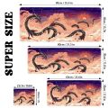 Anime Dragon Gaming Mouse Mat - Extended Desk Pad for Laptop & Keyboard | Gamer  - Non-Slip Desk Mat for Gaming. 