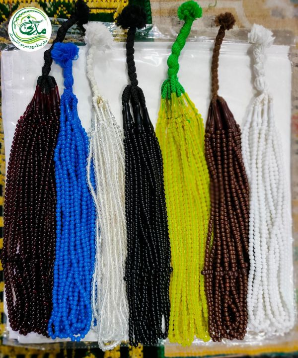 (10 Pieces Irani 100 dana Plastic Tasbeeh (6mm)