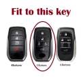5/6 Button TPU Car Key Cover for Toyota Alphard Vellfire Harrier Noah Voxy Esquire PREVIA Remote Fob Case. 
