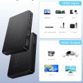 1 in 4 out 4K 2K HDMI-compatible Splitter 4x1 HDTV Switch HDMI-compatible Adapter HD Video Switcher for PS4 Xbox DVD PC Laptop. 