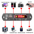 120W 50W Amplifier Bluetooth 5.0 MP3 WAV Decoder Board DC 12V Wireless Car USB MP3 Player Module TF Card Slot USB FM With Remote.