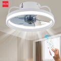 Ceiling Fans With Remote Control and Light LED Lamp Fan Smart Silent Ceiling Fans For Bedroom Living Room Decor Ceiling Lamp. 