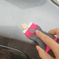 Window Cleaning Scraper Razor Blade Scraper Tool Plastic Double Edged Paint Scraper for Car Glass Decals Tint Stickers Cooktop. 