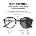 Super auto blue lens anti-uv99 % auto lens anti-UV 1.0 -1.5 -2.0 -2.5-4.0 auto optical filter, auto optical filter, auto optical filter, myopia glasses color changing fashion computer glasses unisex. 