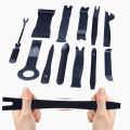 12pcs Car Door Clip Panel Trim Removal Disassembly and Assembly Tools for Car Dash Radio Audio Installer Pry Tool.