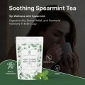 SOL Spearmint Tea For PCOS, Acne & Pimples, Unwanted Facial Hair, Hormonal Imbalance, 100 Grams, Caffeine Free Herbal Tea, 100% Natural & Pure (Loose Leaves, 100 Grams). 