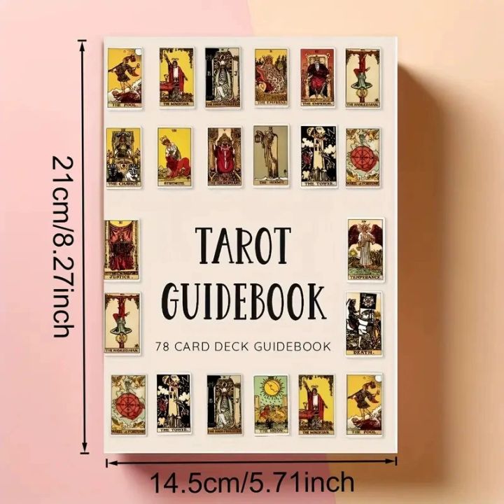 TAROT%20GUIDEBOOK%2078%20CARD%20DECK%20GUIDEBOOK:%20A%20Guide%20to%20Psychic%20Tarot%20Reading%20Book%20English%20Book%20-%20Image%202