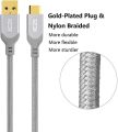 ICZI USB Type C Cable/Micro Usb Cable Pack of 2 USB C to USB 3.0 Cable 1ft USB Type C Charger Cable Braided Fast Charge Cord for Samsung Galaxy S9/S8 Plus/Note 8, Huawei Mate 10- Gray. 