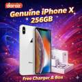 Orginal Iphone X 256GB with Software Warranty. 