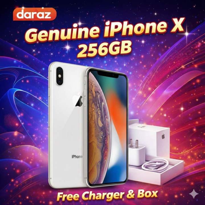 Orginal Iphone X 256GB with Software Warranty