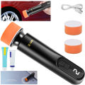 40W Mini Cordless Car Polishing Machine with 3 Speeds 12000rpm Portable Electric Scratch Repair Tool USB Rechargeable Polisher. 
