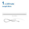 LED Tube T8 Lamp 220V EU Plug Aluminum Fluorescent Light Tube 50CM 25W LED Wall Lamp 50000 Hours Life Warm/Cold/Neutral White. 
