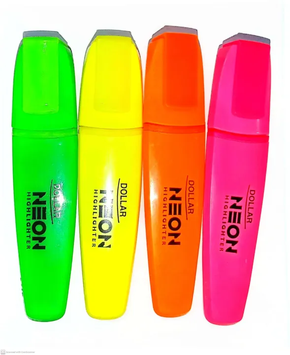 Dollar%20Neon%20Highlighter%20pen(%20pack%20of%201,4%20&%205%20multicolor)%20-%20Image%209