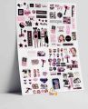 Blackpink sticker sheet journaling stickers for laptop mobile phonecase. 