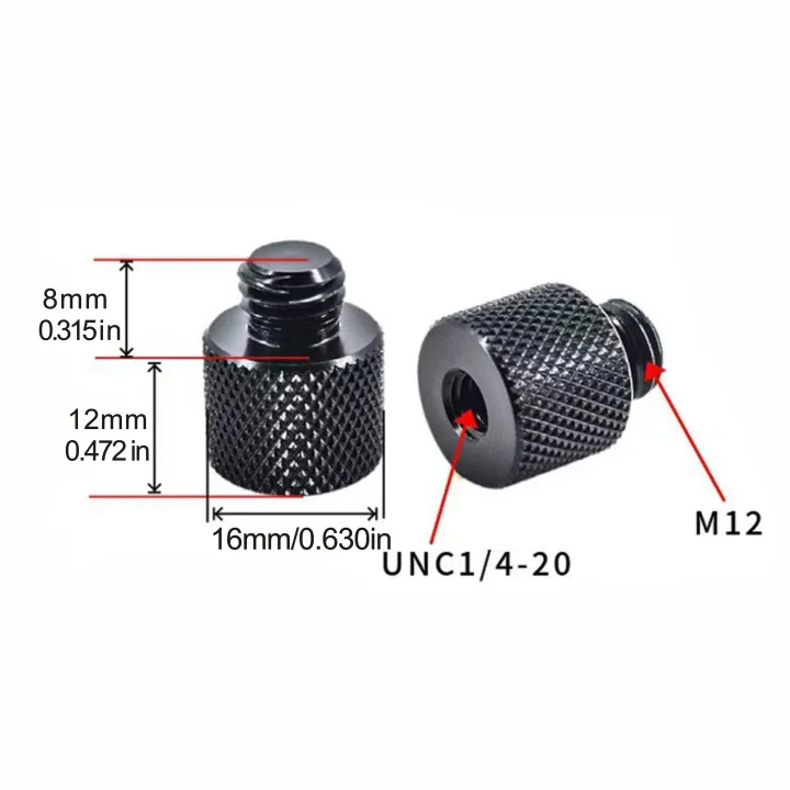 M4%20M5%20M6%20M8%20M10%20M12%20Male%20to%201/4-20%20Female%20Conversion%20Nut%20Projector%20Bracket%20Adapter%20Ball%20Head%20Camera%20Tripod%20Photography%20Screw%20-%20Image%207