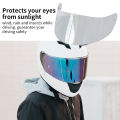 Motorcycle Helmet Visor for AGV K1 K3S K5 Men UV Protection Helmet Glasses Motorbike Helmet Discoloration Visor Lens Accessories. 